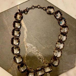 Gold & Crystal necklace